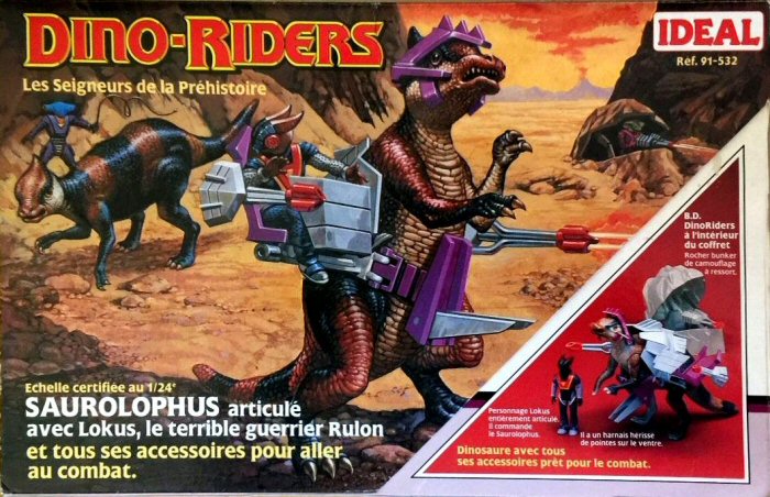 Dino-Riders Ideal Saurolophus
