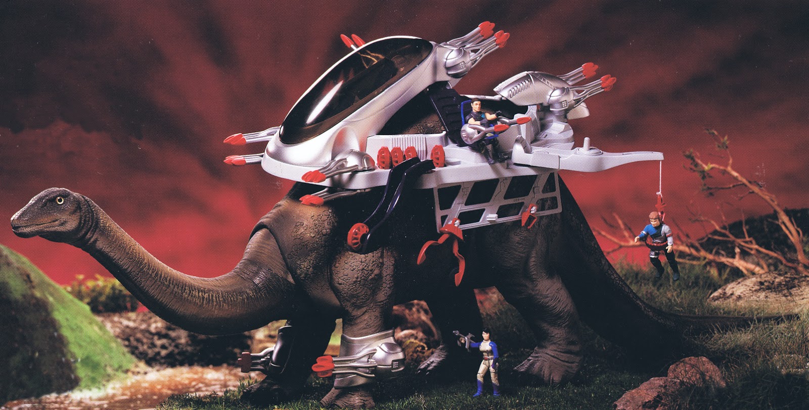 Dino-Riders Brontosaurus