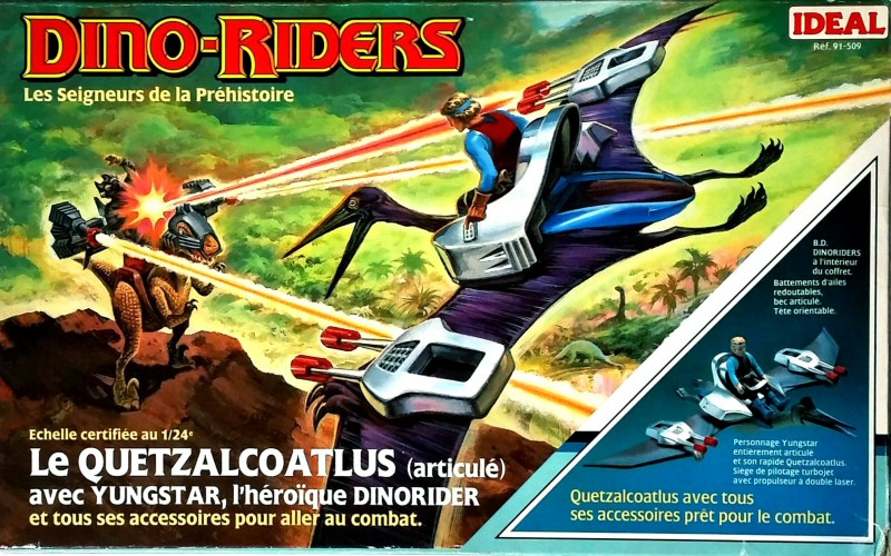Dino-Riders Quetzalcoatlus boite France