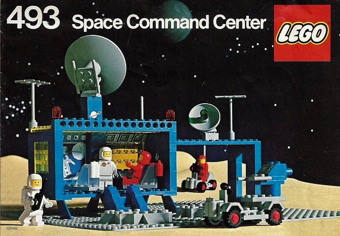 Lego Espace - 493 Command Center