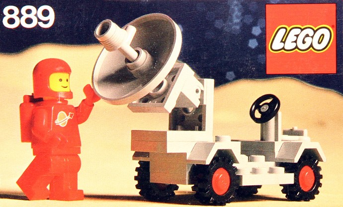 Lego Espace - 889 Radar Truck