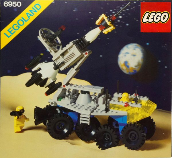 Lego Espace - 6950 Mobile Rocket Transport