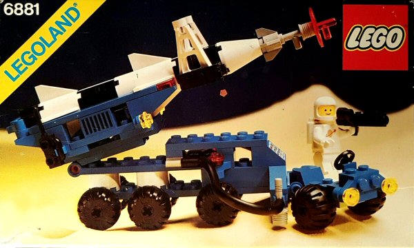 Lego Espace - 6881 Lunar Rocket Launcher