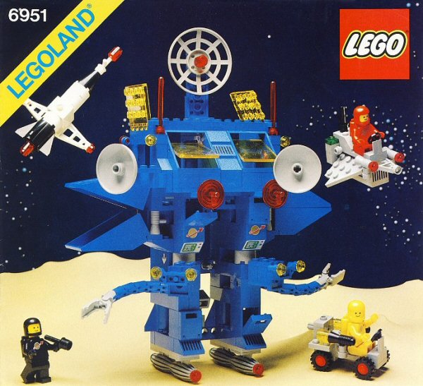 Lego Espace - 6951 Robot Command Center