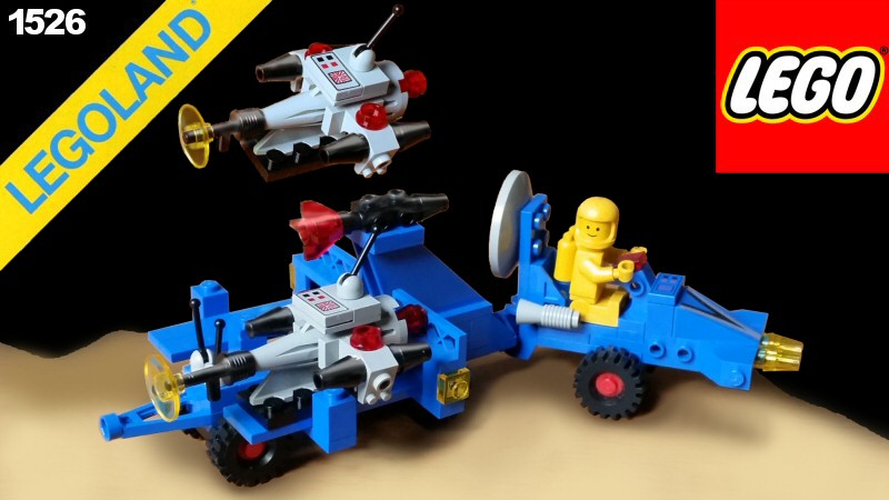 Lego Espace 1526, le modèle non commercialisé