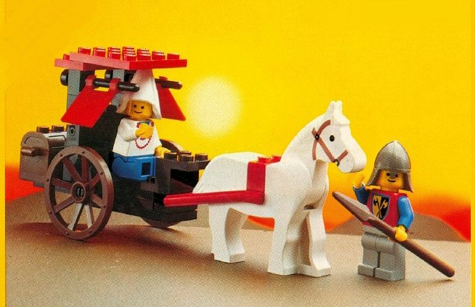 Lego Castle - 6023 Maiden's Cart