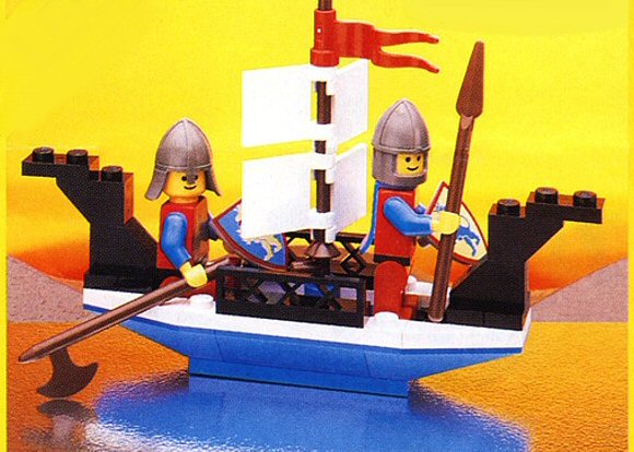 Lego Castle - 6017 King's Oarsmen