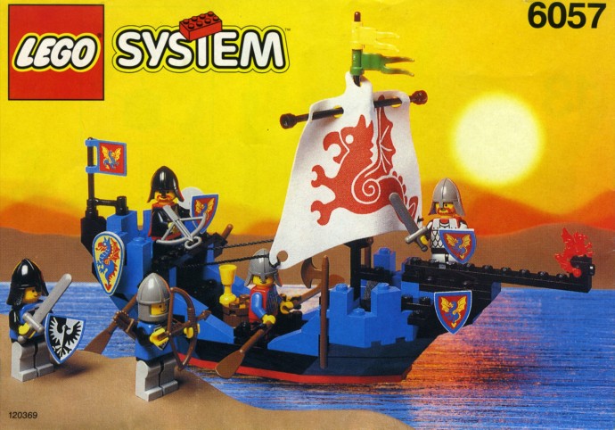 Lego Castle - 6057 Sea Serpent