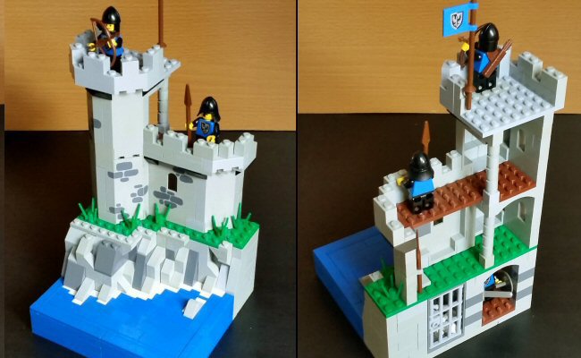 Lego Moyen Age - Petit Diorama
