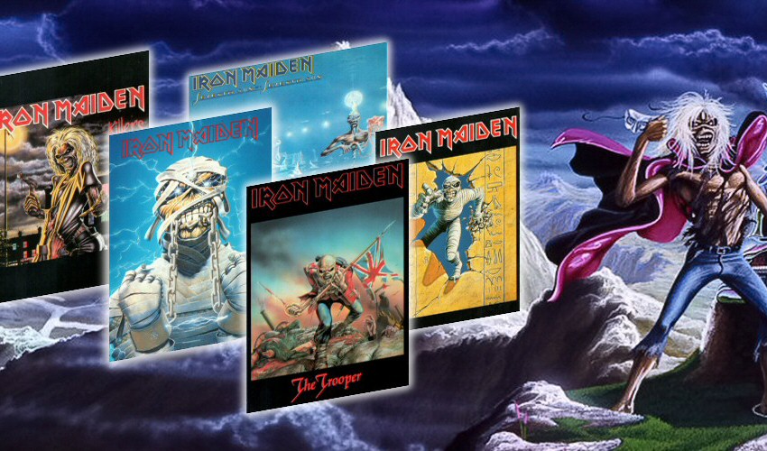Iron Maiden - Cartes Postales d'Eddie