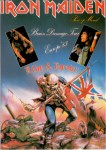Iron Maiden Carte Postale - Brain Damage Tour '83