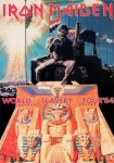 Iron Maiden Carte Postale - World Slavery Tour'84