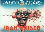 Iron Maiden Carte Postale - Can I Play With Madness