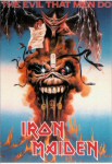 Iron Maiden Carte Postale - The Evil That Men Do