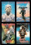 Iron Maiden Carte Postale - 4 cartes