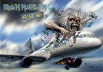 Iron Maiden Carte Postale - Flight 666