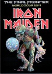Iron Maiden Carte Postale - The Final Frontier Tour