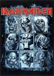 Iron Maiden Carte Postale - 9 Heads