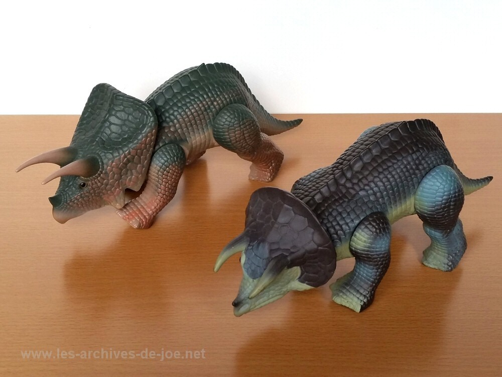 Dino-Riders : Torosaure vs Triceratops