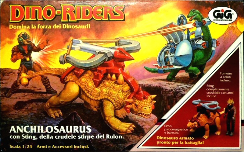 Dino-Riders Ankylosaure - Italie