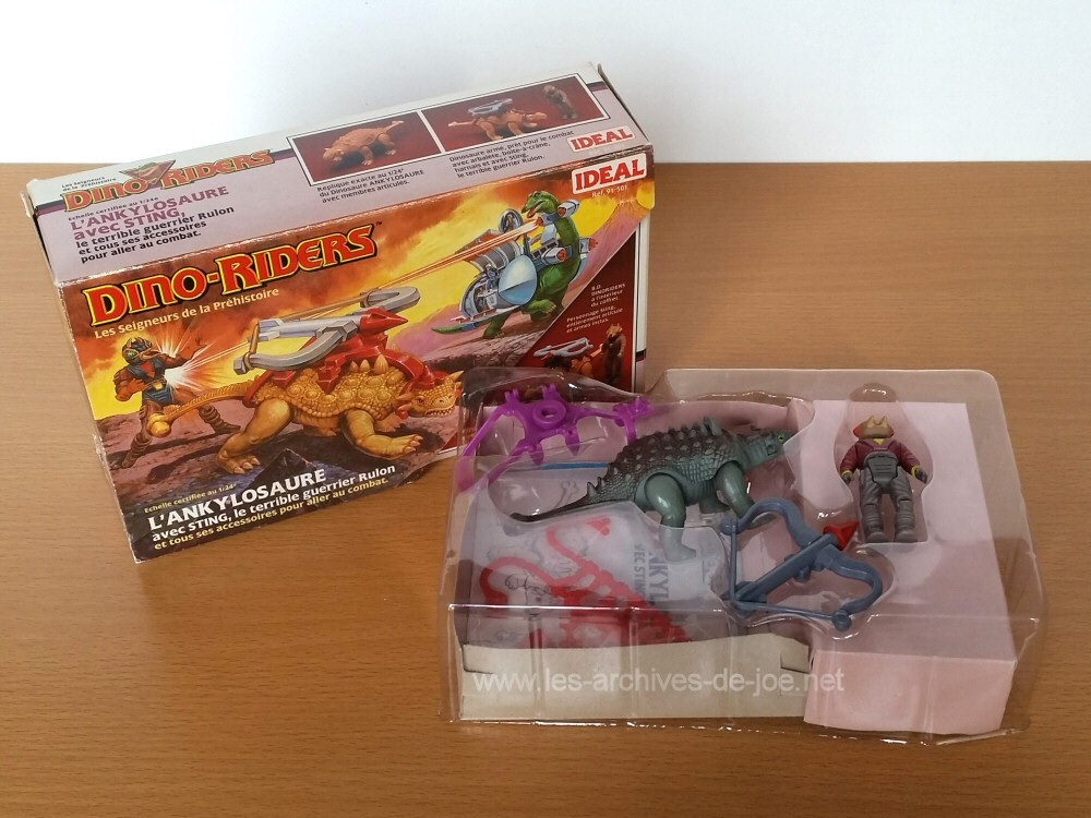 Dino-Riders Ankylosaure avec Sting