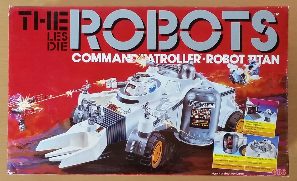 Robo Force - Les Robots - Command Patroller / Robot Titan