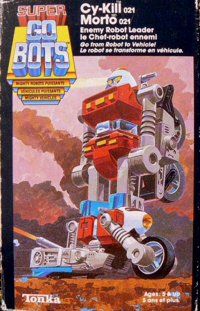 Super Gobots Cy-Kill / Morto - Canada 1ère version