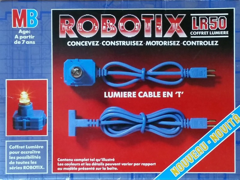 Robotix LR50 : Lumière