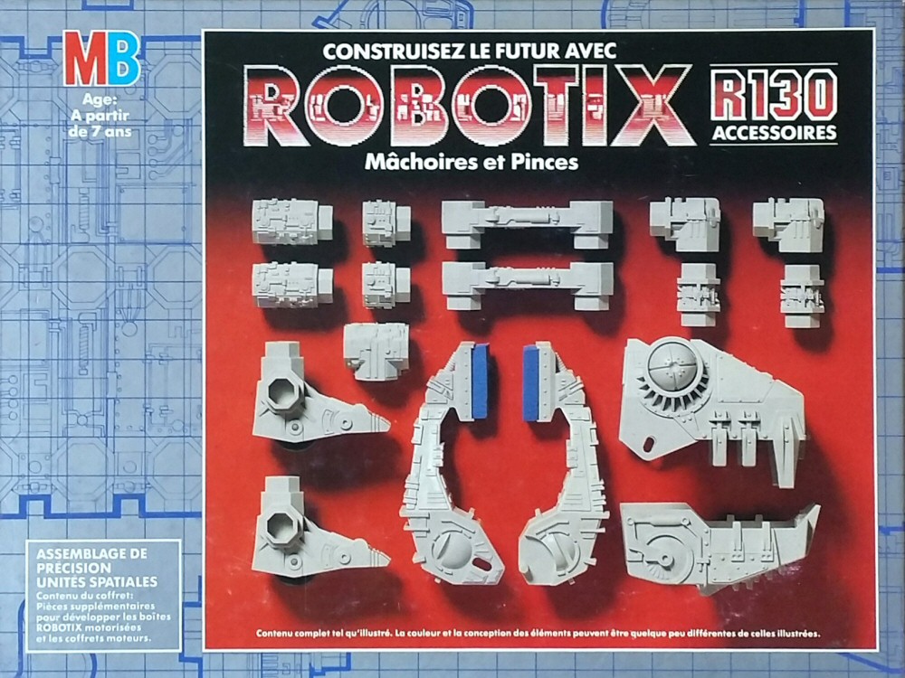 Robotix R130 : Accessoires Mâchoires et Pinces