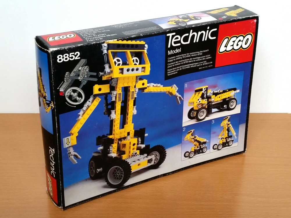 Lego Technic 8852 - boite face avant