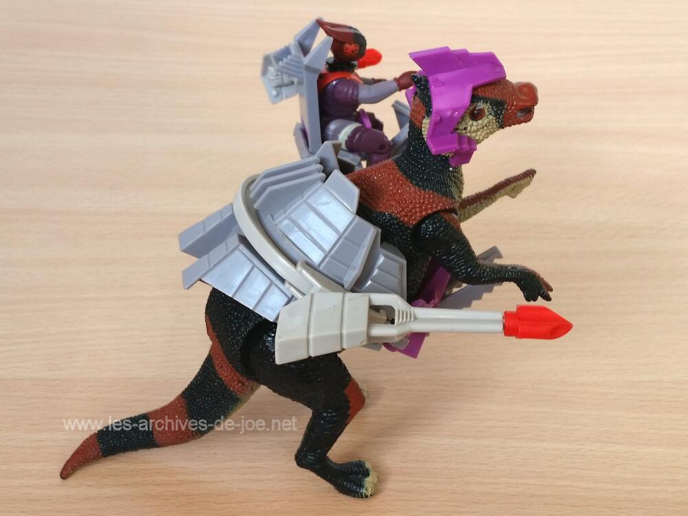 Dino-Riders Saurolophus avec Lokus