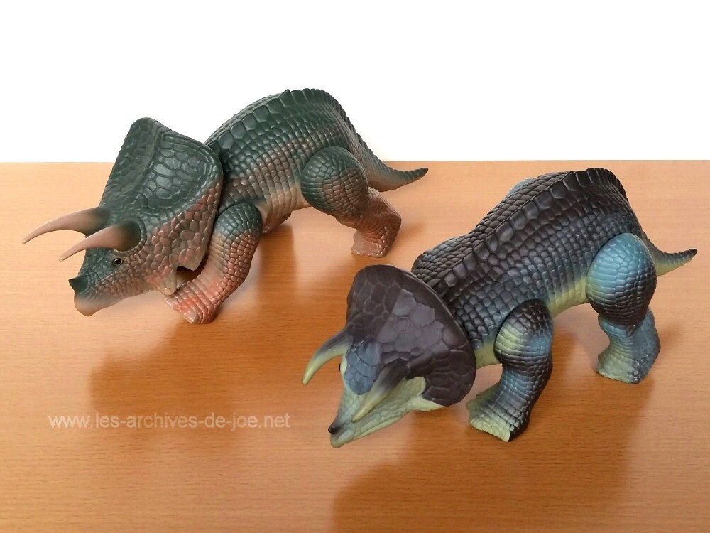 Dino-Riders : Le Torosaure et le Tricératops