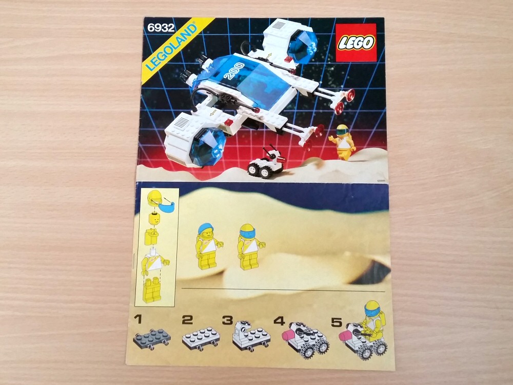 Lego Espace Futuron 6932 Stardefender 200 - notice