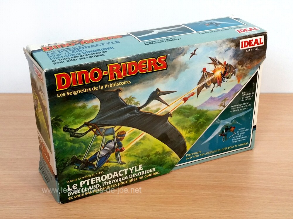 Dino-Riders Ptérodactyle avec Llahd - Boite face avant