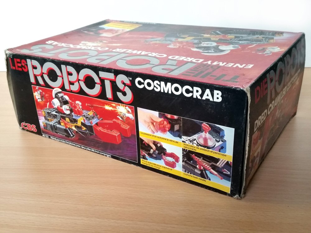 Robo Force - Cosmocrab - le côté français de la boite