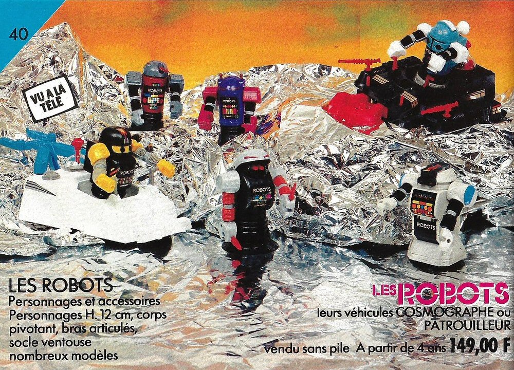 Robo Force - Cosmocrab - publicité Prisunic 1985