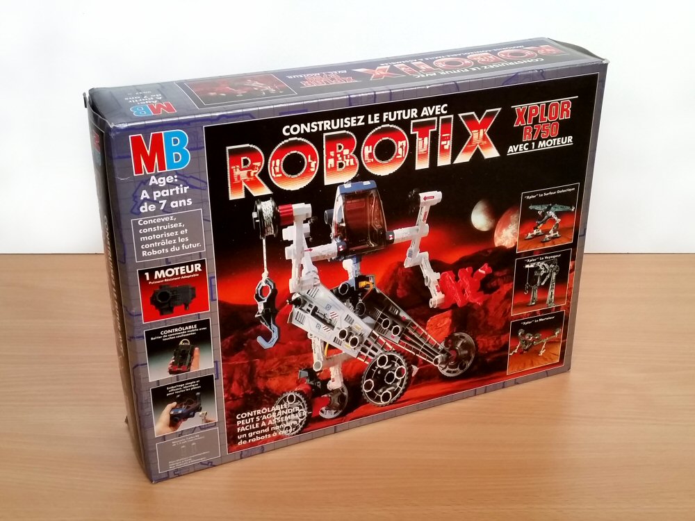 Robotix R750 Xplor - boite française, face avant