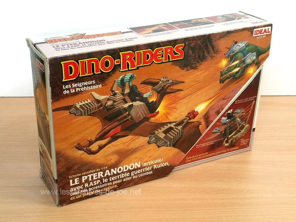 Dino-Riders Ptéranodon avec Rasp - Boite face avant