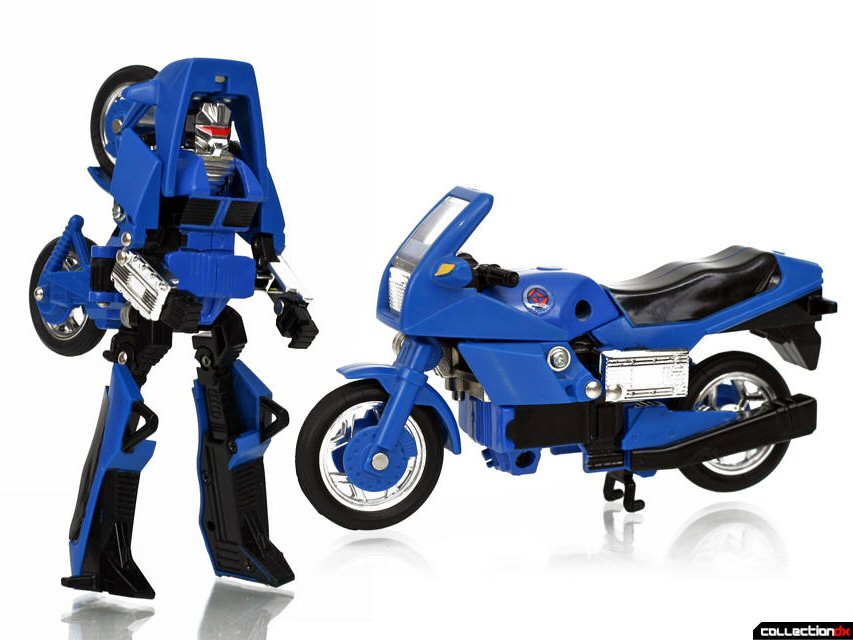 Super Gobots Throttle - version US - robot et moto