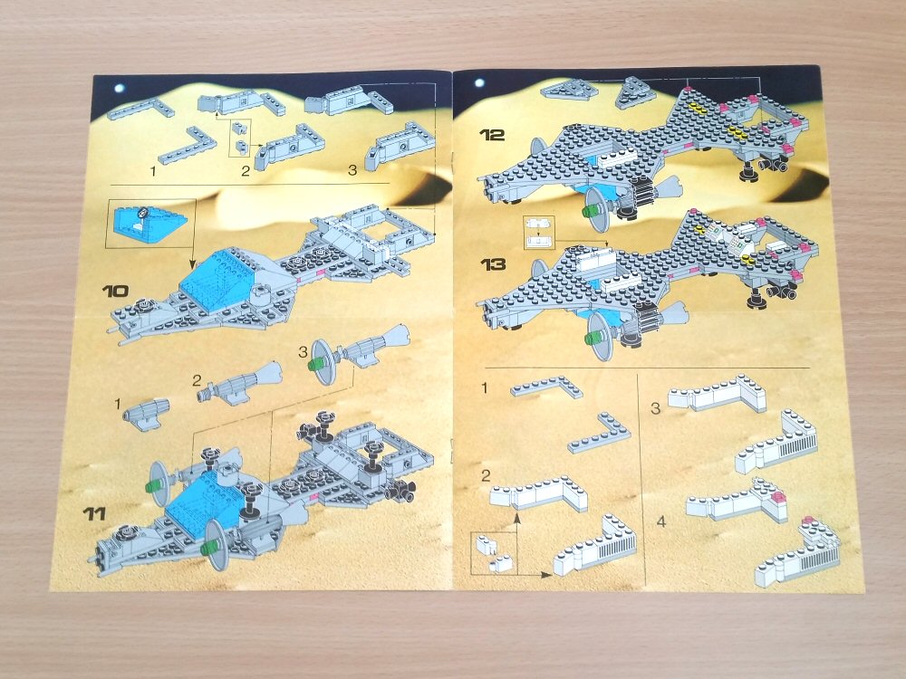 Lego Espace - 6929 - Star Fleet Voyager - Notice