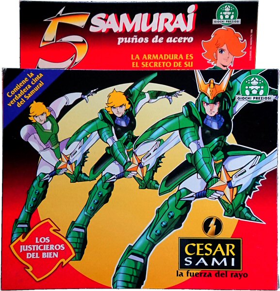 Yoroiden Samurai Troopers - Giochi Preziosi 1991 - Cesar
