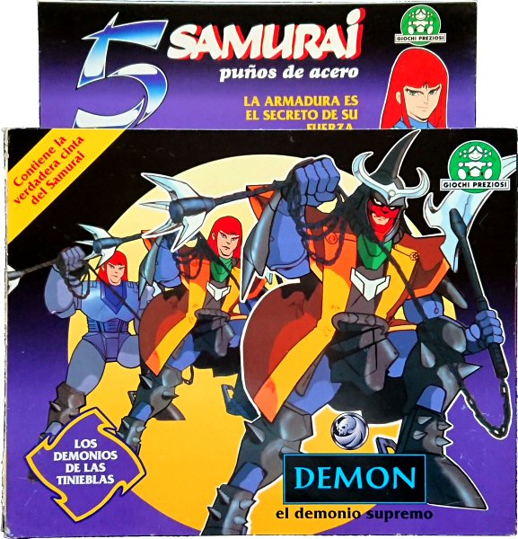 Yoroiden Samurai Troopers - Giochi Preziosi 1991 - Demon