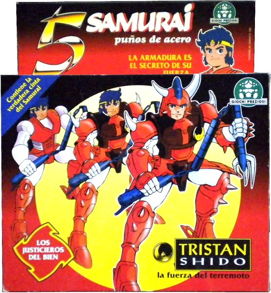 Yoroiden Samurai Troopers - Giochi Preziosi 1991 - Tristan