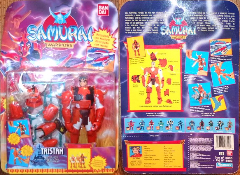 Samurai Warriors - Espagne - Playmates 1995 - Tristan