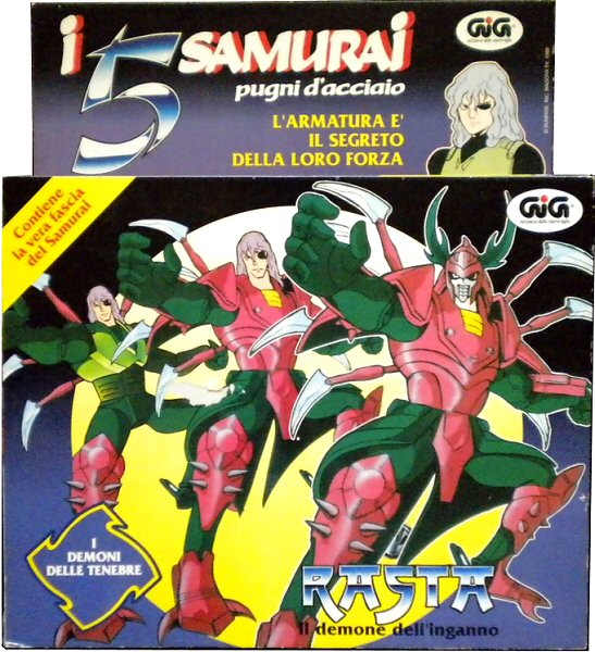 I 5 Samurai - Gig 1991 - Rasta