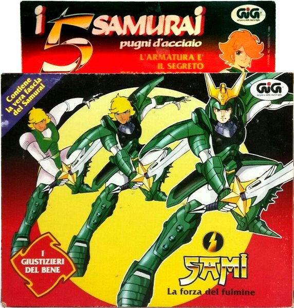 I 5 Samurai - Italie - Gig 1991 - Sami