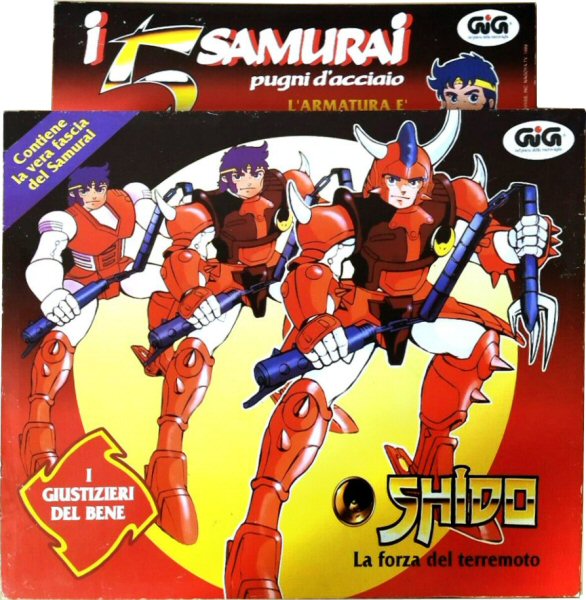 I 5 Samurai - Italie - Gig 1991 - Shido