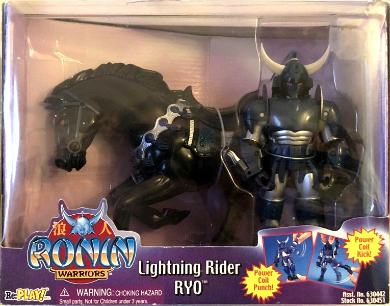 Ronin Warriors - US - Re:Play! 2001 - Lightning Rider Ryo