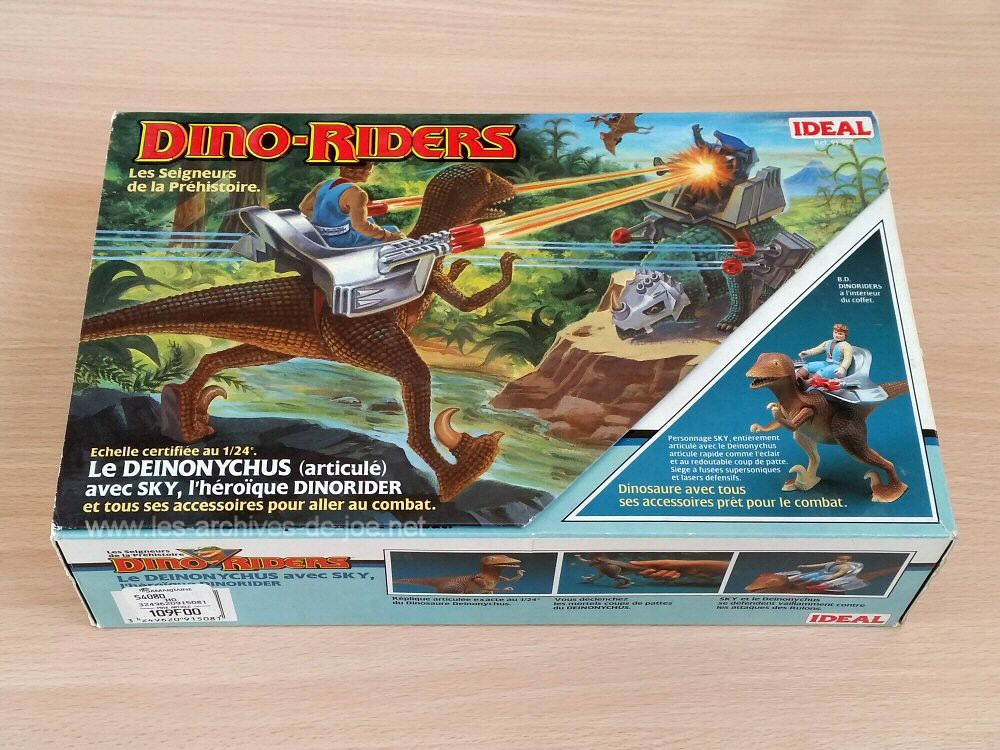 Dino-Riders Deinonychus Valorien avec Sky