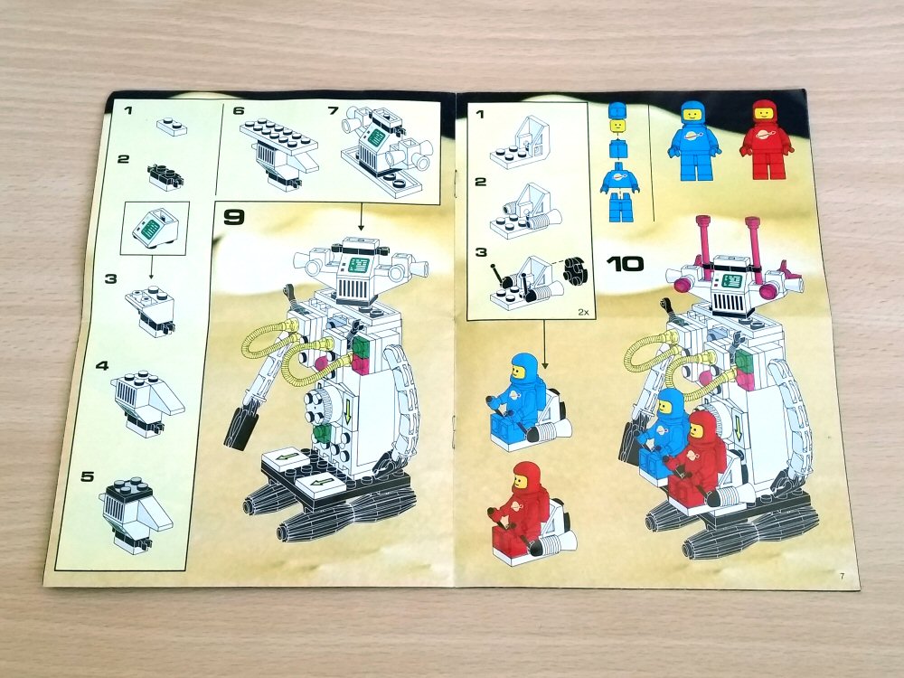 Lego Espace - 6750 - Sonic Robot - Notice
